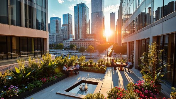 Idées d'aménagement extérieur pour améliorer les entreprises